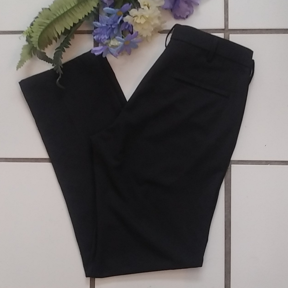 Haggar H26 Men's Black Dress Work Pants 32x32